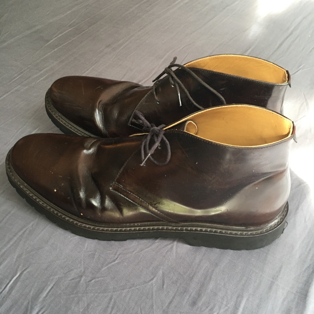 Armani Collezioni Lace up boots